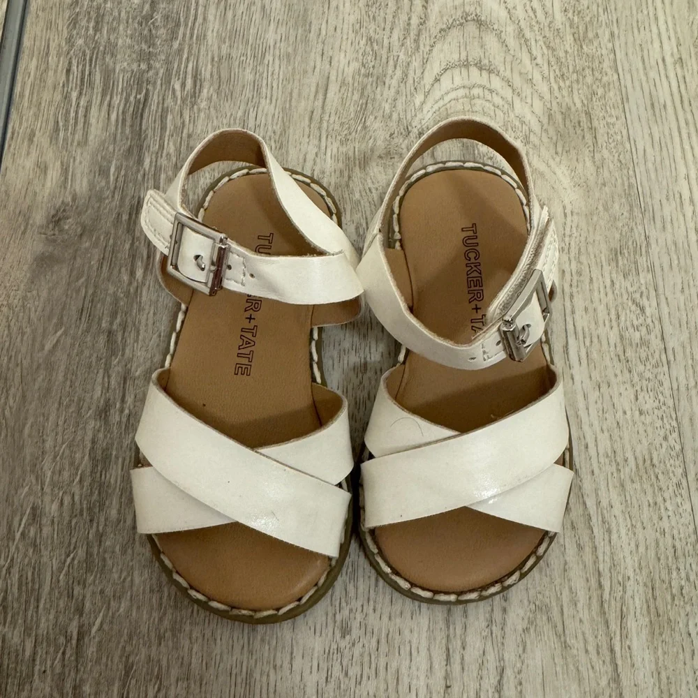 Tucker + Tate Kids White Sandals